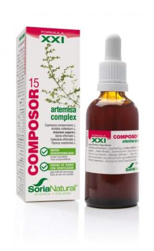 extractos de plantas COMPOSOR 15 ARTEMISA COMPLEX 50 ml S. XXI