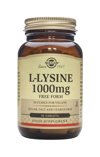 aminoácidos L-LISINA 1.000 mg 50 Comprimidos.