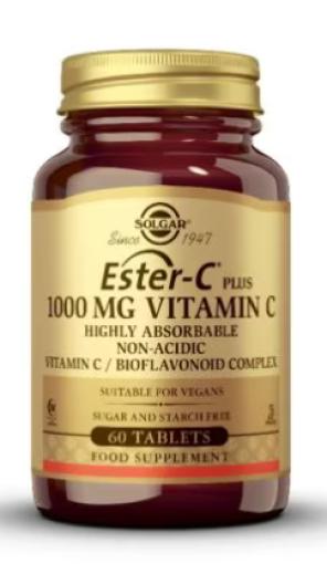 vitaminas ESTER C PLUS 1000MG VITAMINA C 60 COMPRIMIDOS