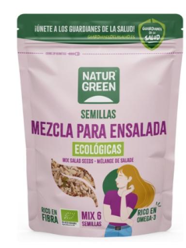granos y semillas MEZCLA 6 SEMILLAS PARA ENSALADA ECO 200G
