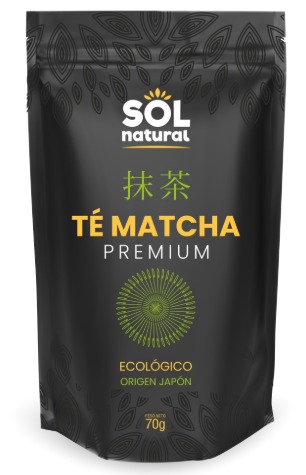 plantas en polvo TE VERDE MATCHA PREMIUM BIO 70GR