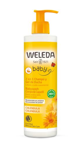 higiene infantil 2 EN 1 CHAMPU GEL DE DUCHA CALENDULA BIO 400ML