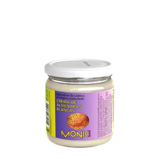 sales, condimentos y salsas CREMA DE ALMENDRAS BLANCA 330grs BIO