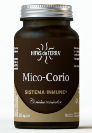 sistema inmunológico MICO-CORIO + VITAMINA C 70 CAPSULAS
