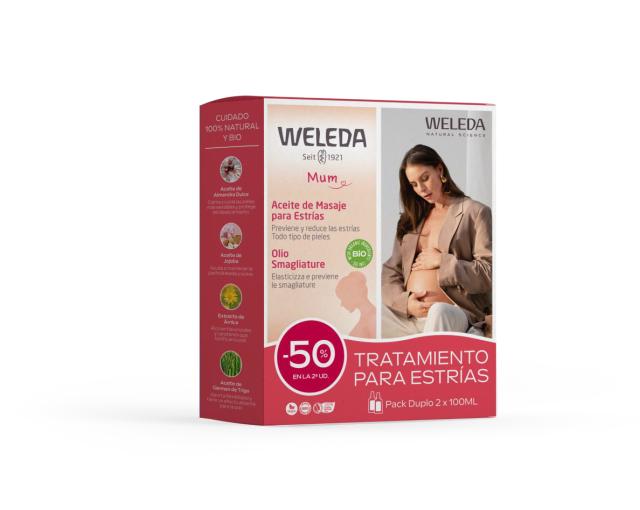 línea corporal PACK DUPLO 2 Unds ACEITE ESTRIAS (50% 2ª Unidad)