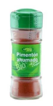 sales, condimentos y salsas PIMENTON DULCE AHUMADO BIO 35g