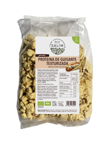 comida macrobiótica PROTEINA DE GUISANTE TEXTURIZADA PICADA BIO 200G