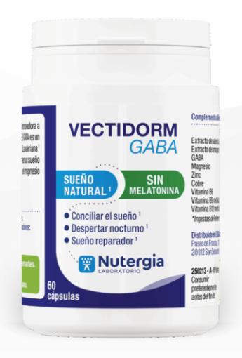 sistema nervioso VECTIDORM GABA 60 CAPS