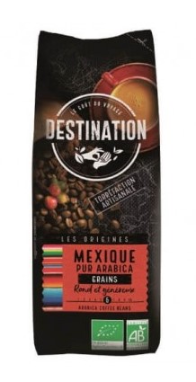 bebidas solubles CAFE EN GRANO MEXICO 100% ARABICA BIO 250G