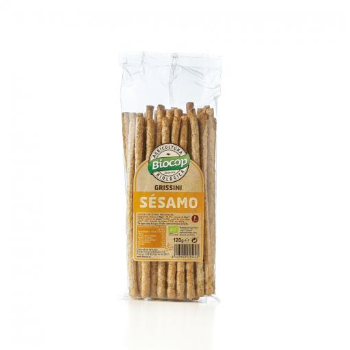 GRISSINI-SESAMO-BIO-120-G.jpg aperitivos y frutos secos GRISSINI SESAMO BIO 120 G