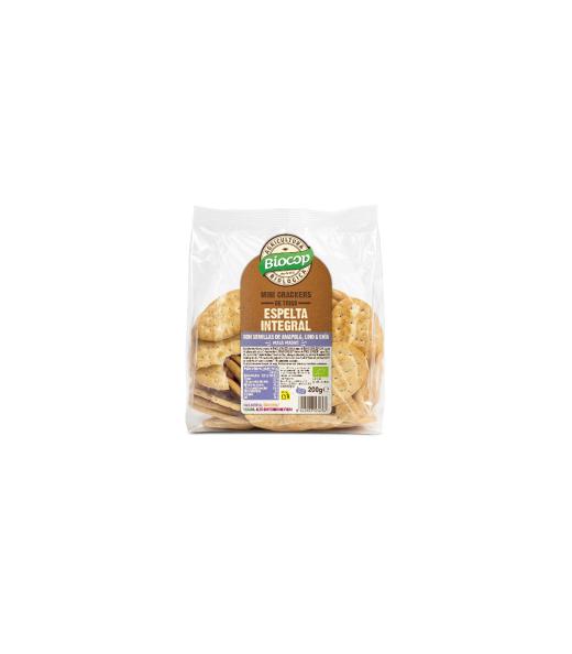 pan MINI CRACKER T.ESPELT.I.SEMILLA M.MADRE 200G