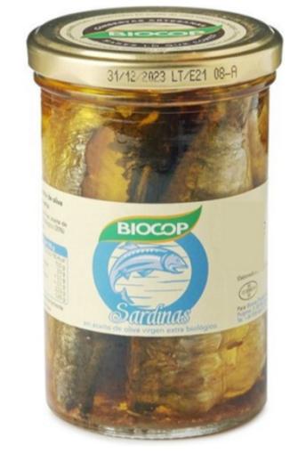 conservas SARDINAS 195GR