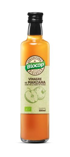 aceites y vinagres VINAGRE MANZANA SIN FILTRAR BIO 500ML
